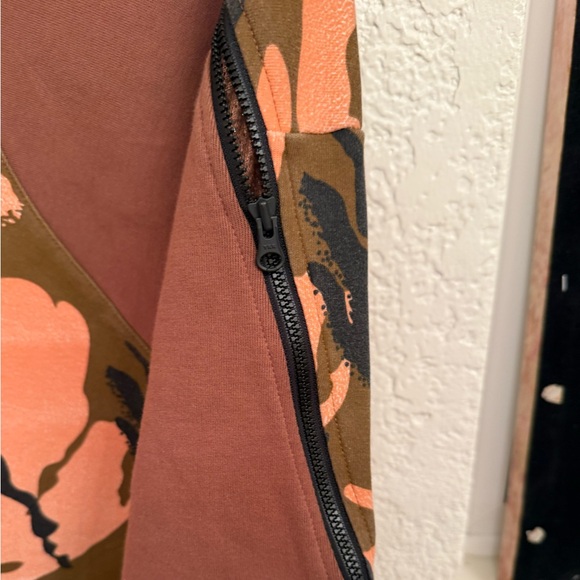 Adidas Men's Camouflage Sweater - Orange, Brown, and Black - Picture 15 of 15